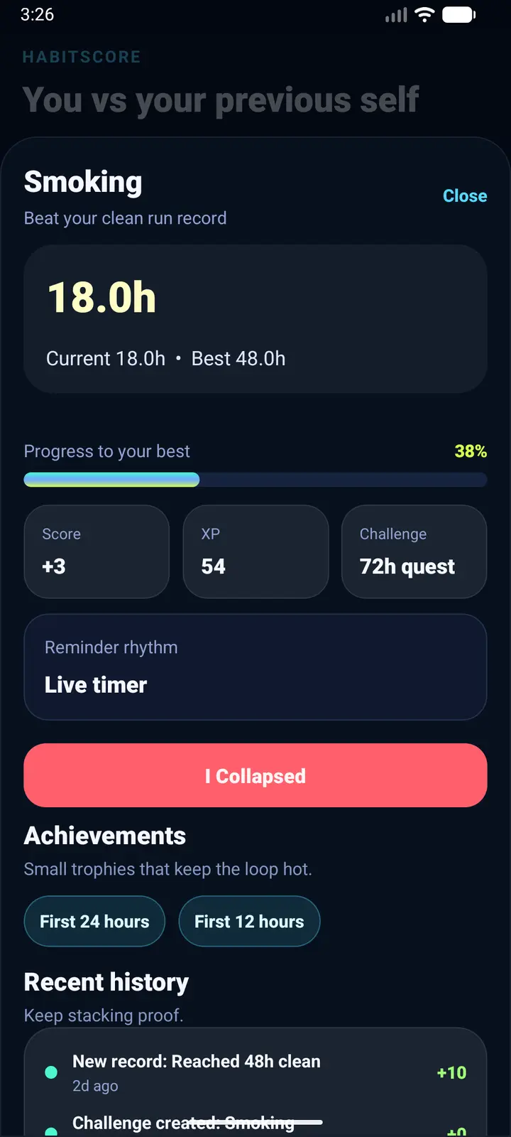 HabitScore screenshot 5