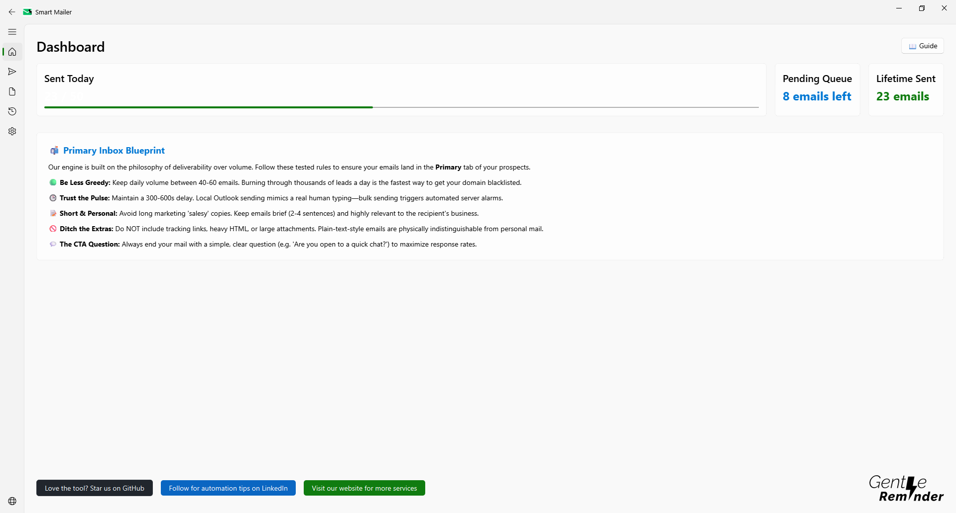 Smart Mailer screenshot 1