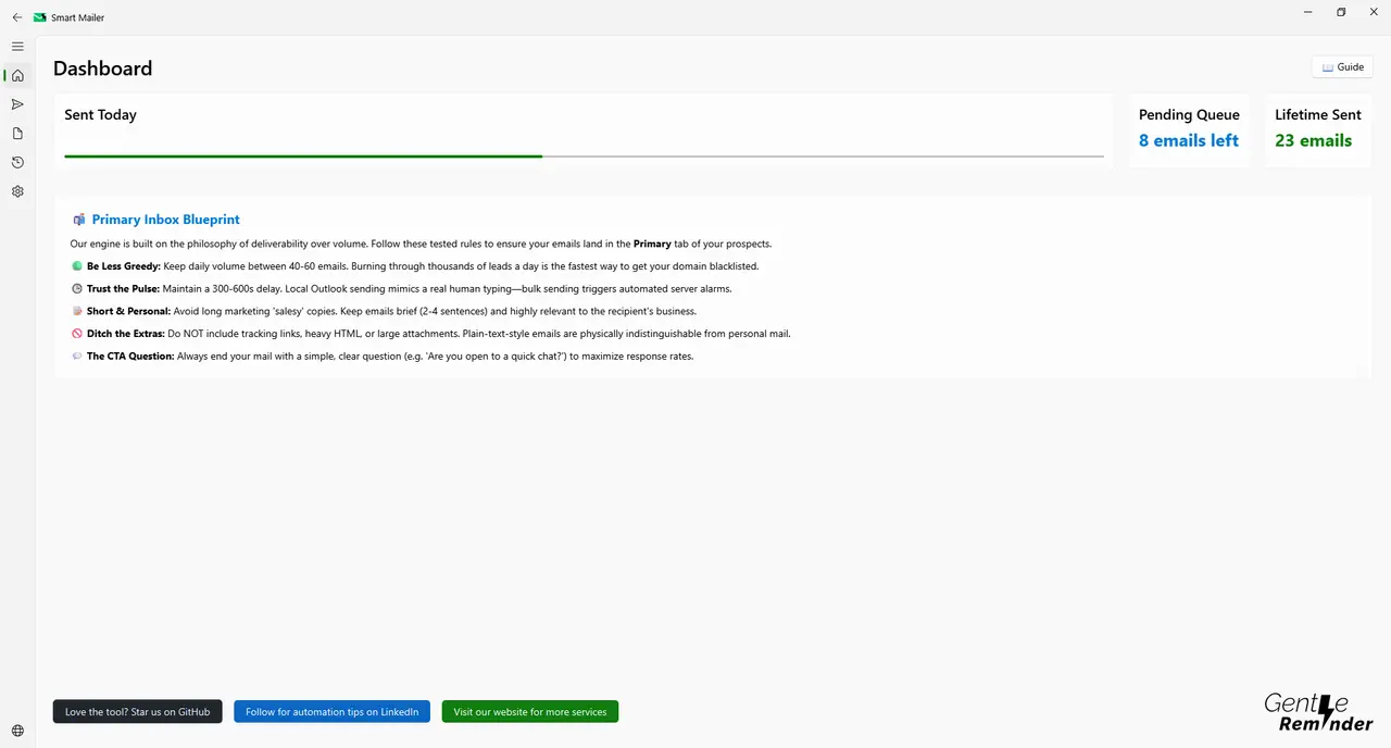 Smart Mailer screenshot 1