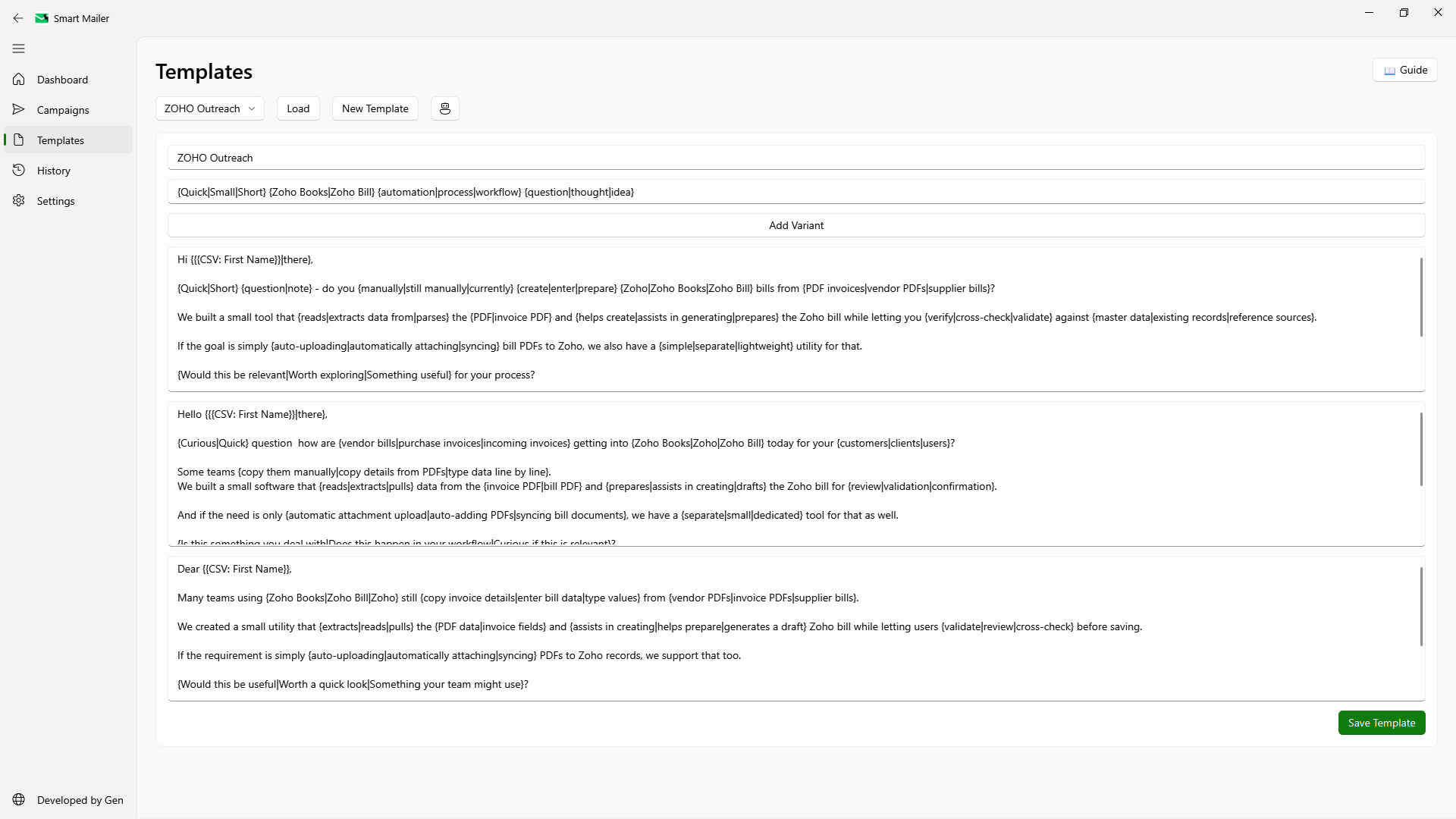 Smart Mailer screenshot 3